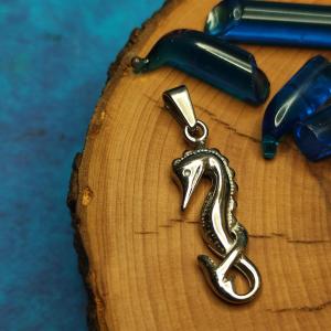 Talisman MOŘSKÝ KONÍK - lesklý, decentní šperk 2