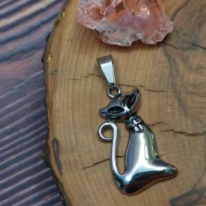 Pendant Eyed CAT - shiny amulet for cat lovers 2