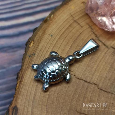 TURTLE - small pendant turtle, hypoallergenic steel