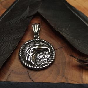 OREL - medailon se symbolikou ducha, síly a vize