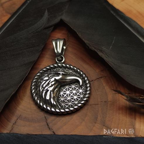 EAGLE - medallion with symbolism of spirit, strength and vision