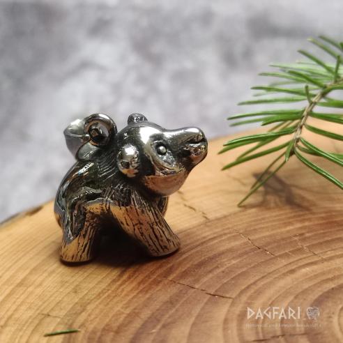 Přívěsek MEDVĚD BABY BJÖRN - malý buclatý medvídek z oceli