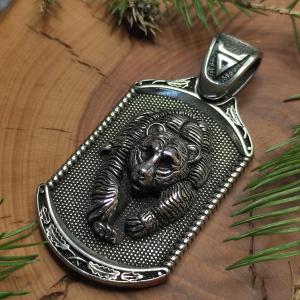 Přívěsek MEDVĚD BJÖRN - velký mocný pečující ochránce, psí známka