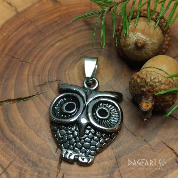 Talisman Owl RAJA - the wise owl keeps the secret