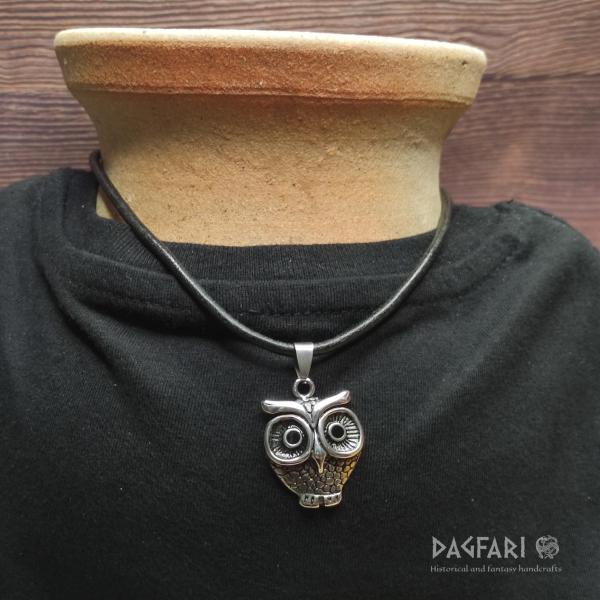 Talisman Owl RAJA - the wise owl keeps the secret