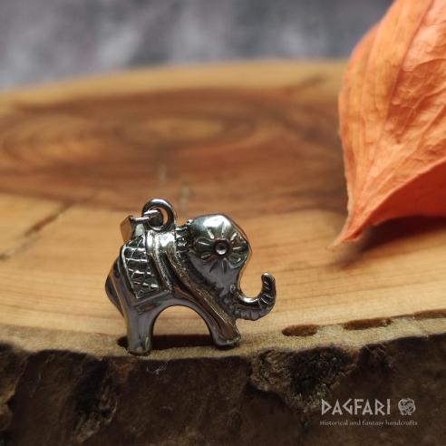 Anhänger KLEINER ELEPHANT - Rüssel hoch bedeutet Glück