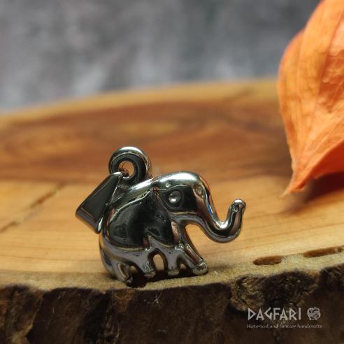 Pendant MINI ELEPHANT - trunk up means good luck