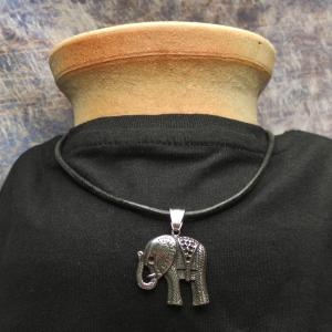 Krásný ocelový SLON, talisman pro štěstí 2