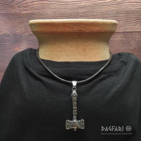 THOR Thors Hammer, Symbol Walknut, der Wolfskopf