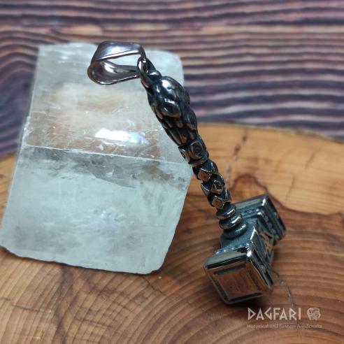 THOR Thors Hammer, Symbol Walknut, der Wolfskopf