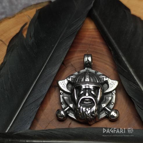 BERSERKER - amulet ZUŘIVÝ válečník, sekery a meče