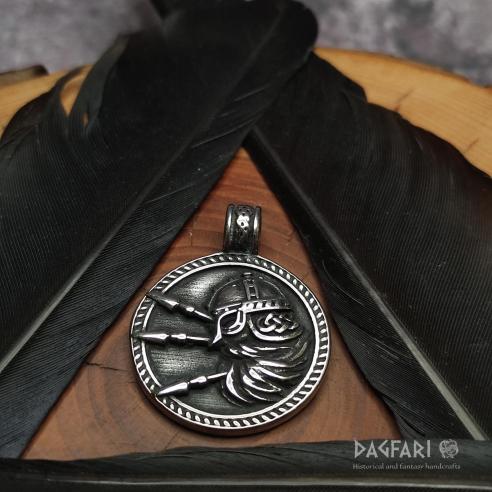 Přívěsek GUNGNIR - severský válečník a 3 kopí