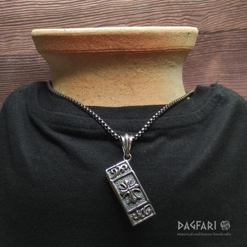 Vintage Pendant ENNIO - Silent Avenger - functional mini harmonica