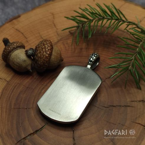 Anhänger LILIE fleur-de-lis - Symbol der Hoffnung und Zukunft, Hundemarke