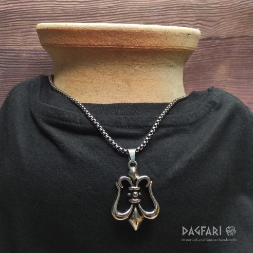 Anhänger LILIE Fleur de lis - Symbol des Lebens, der Erleuchtung, der Vergebung