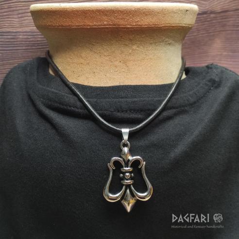 Anhänger LILIE Fleur de lis - Symbol des Lebens, der Erleuchtung, der Vergebung