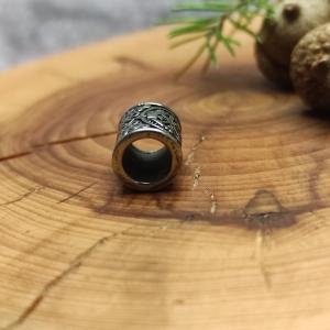 VEGVÍSIR - steel bead for beard and hair, VIKING KOMPAS 2