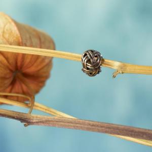 Bead for beard and hair - plait - bronze 2