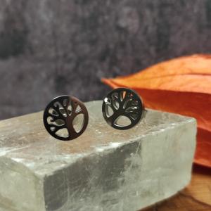 Pecky STROM ŽIVOTA - jednoduché náušnice pro radost 2