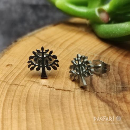 TREE OF HAPPINESS earrings - simple earrings for joy