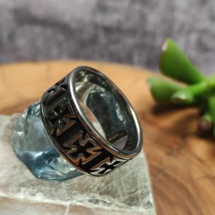 Prsten MALTÉZSKÝ KŘÍŽ - černěný kroužek 2