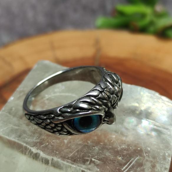 OWL EYES ring - beautiful ring with owl