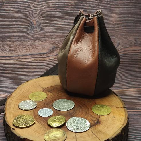 Lederbeutel  - MISCHUNG NEUTRALER FARBEN