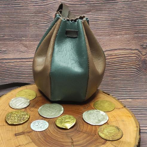 Lederbeutel  - MISCHUNG NEUTRALER FARBEN