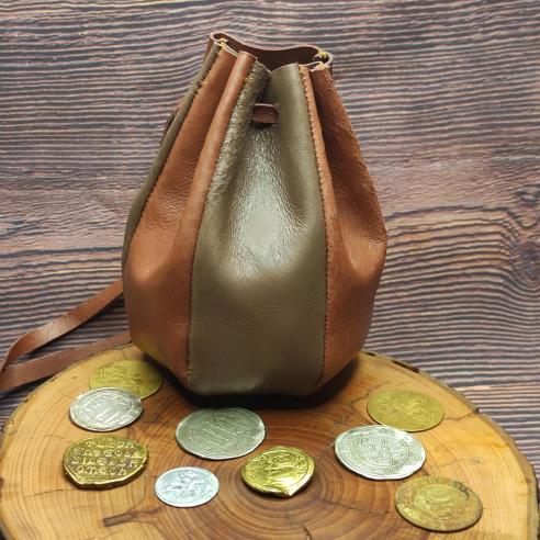 Lederbeutel  - MISCHUNG NEUTRALER FARBEN