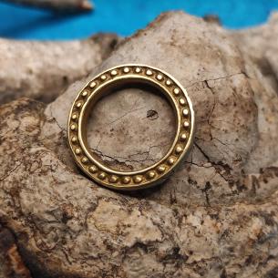 COMPONENT Early medieval ring with pattern - replica