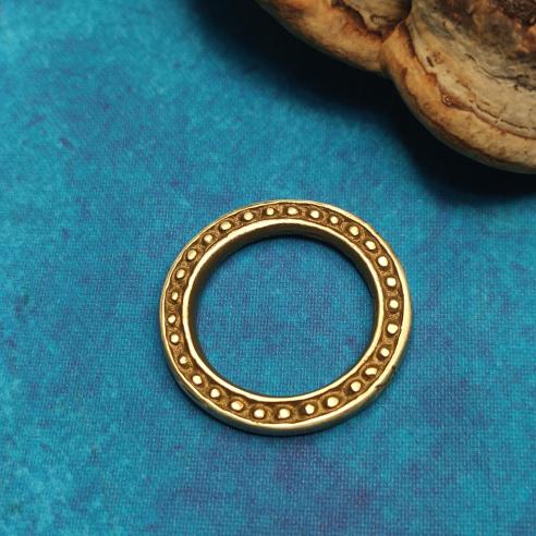 BAUTEIL Frühmittelalterlicher Ring mit Muster - Replik