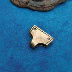 KOMPONENT Širší malý závěs pro autentické propojení kožených výrobků