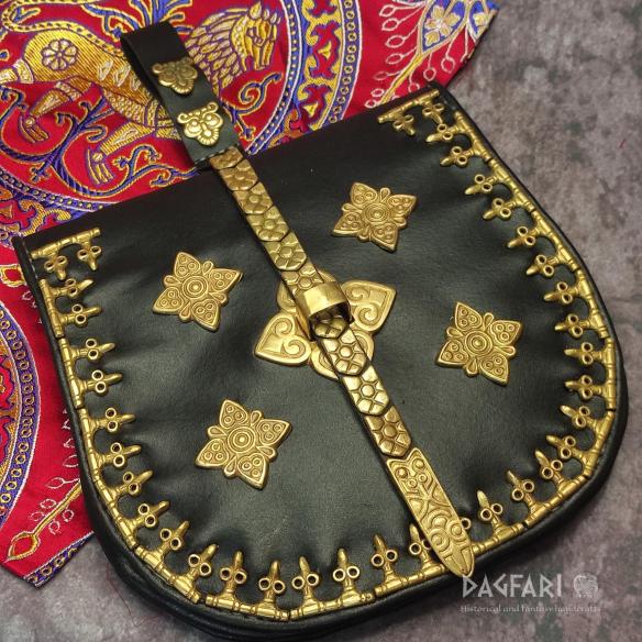 BIRKA BAG Replica of luxury fittings of Rösta tarsola, Jamtland, Sweden