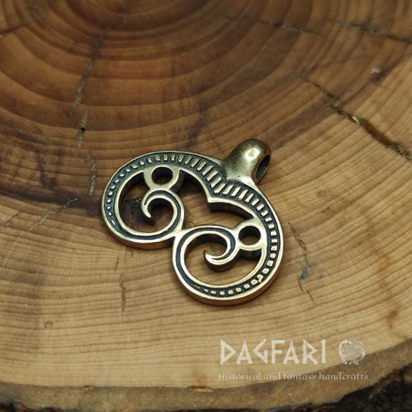 LUNETA Bronzová replika lunice z Nitry, Velká Morava