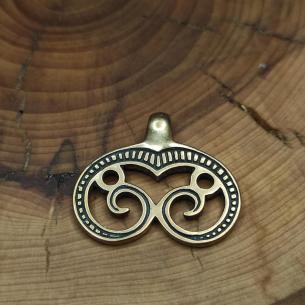 LUNETA Bronzová replika lunice z Nitry, Velká Morava 2