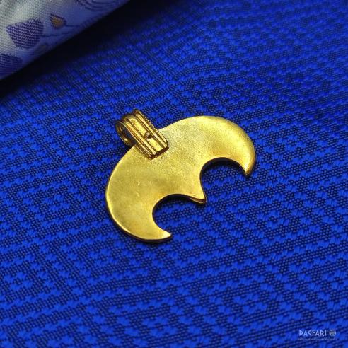 Wunderschöne vergoldete Replik von LUNETA 1:1 - Lunice Mikulčice - Großmähren