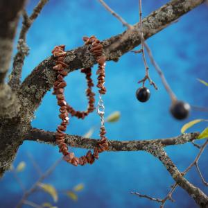 Náhrdelník Avanturin zlatý - Klid, radost, rovnováha, štěstí 2