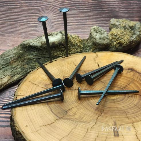 VINTAGE Decorative forged nails black - 6 cm