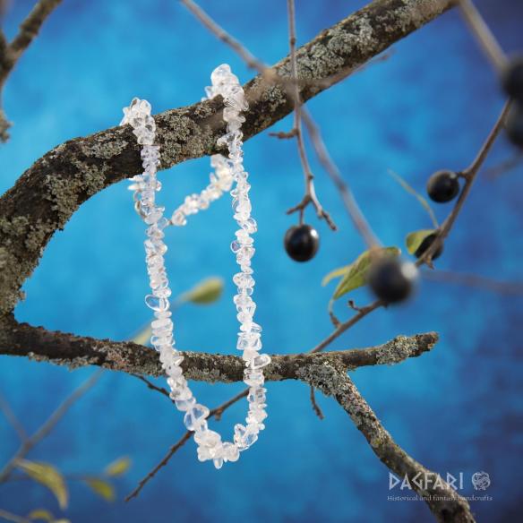 Halskette Kristall - Es stärkt alles, was gut, gesund und positiv ist