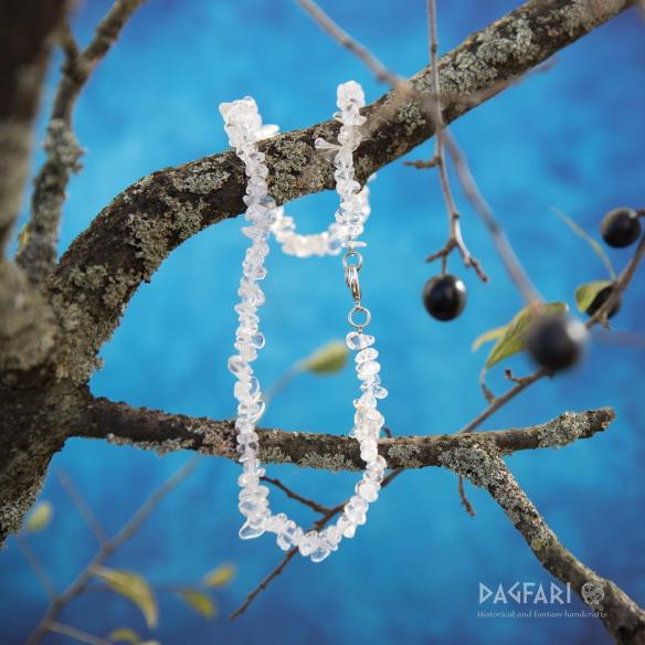 Halskette Kristall - Es stärkt alles, was gut, gesund und positiv ist