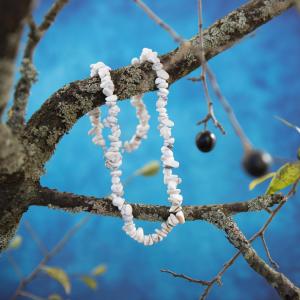 Náhrdelník Magnezit - Klid, harmonie a sebeláska, meditace