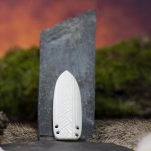 EDDA Opasek Organic - kostěná špička na opasek, nákončí - více barev 2