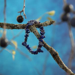 Bracelet Lapis lazuli - Friendship, wisdom, confidence and intuition