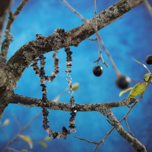 Halskette Rauchquarz - Ideal für schwierige Zeiten im Leben, für Entgiftung und Suchtbehandlung 2