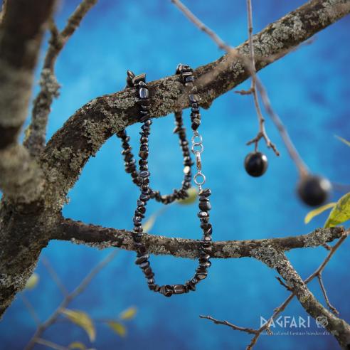 Halskette Hämatit - Fördert die Entschlusskraft, hilft beim Ausstieg aus Süchten