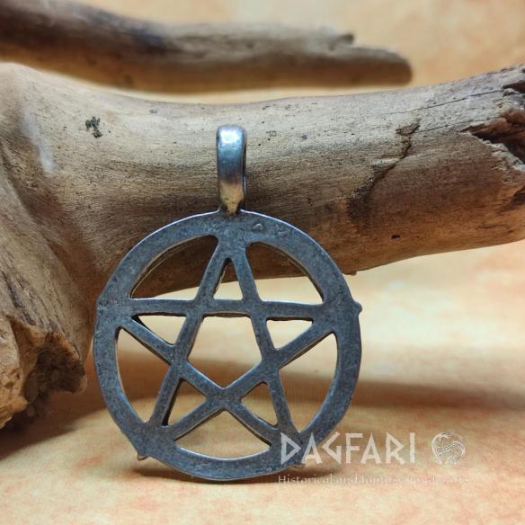 Amulet WICCA PENTAGRAM classic, WHITE MAGIC