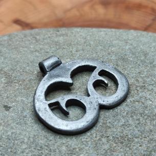 LUNETA Replica of the Čakajovce lunette, with patina, Great Moravia, Principality of Nitra 2