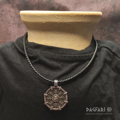 AEGISHJALMUR, helma hrůzy, severská mytologie - vikingská ochranná vločka