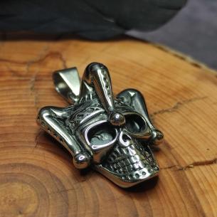 Pirate pendant JOKER - skull clown JOLLY ROGER - freedom, rule over death skull clown