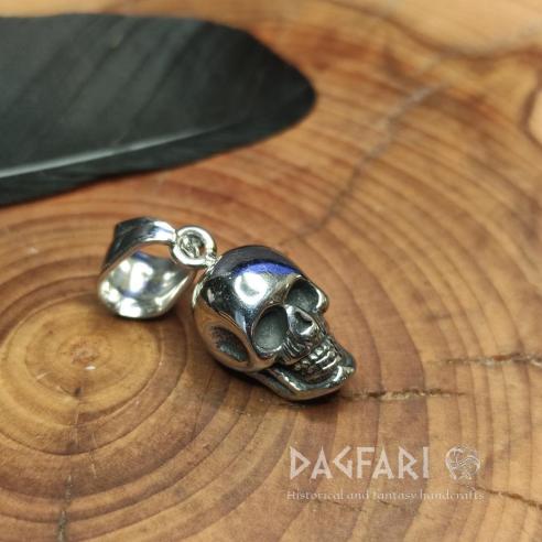 Mini pendant SKULL - freedom, rule over death skull clown
